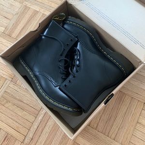 Dr Martens 1460 Womens Black Leather Boots